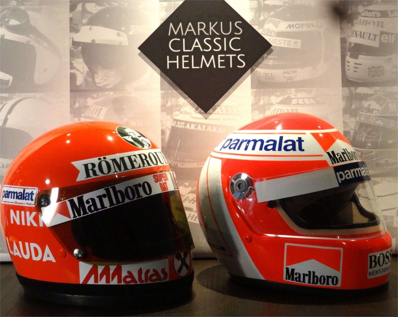 14 Niki Lauda - Markus Classic Helmets